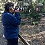 <p align=left>À Jekyll Island campground, le petit coin pour les oiseaux est toujours apprécié.